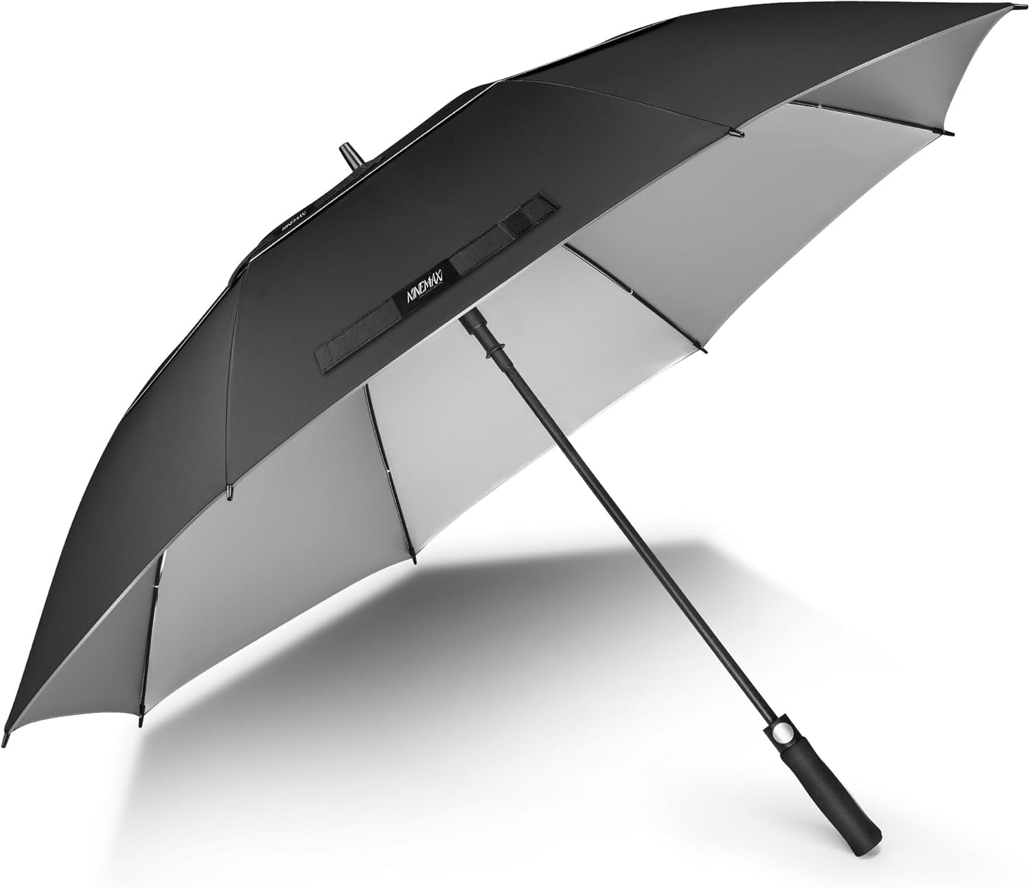 NINEMAX UV Protection Golf Umbrella 62 Inch, Sun Umbrellas